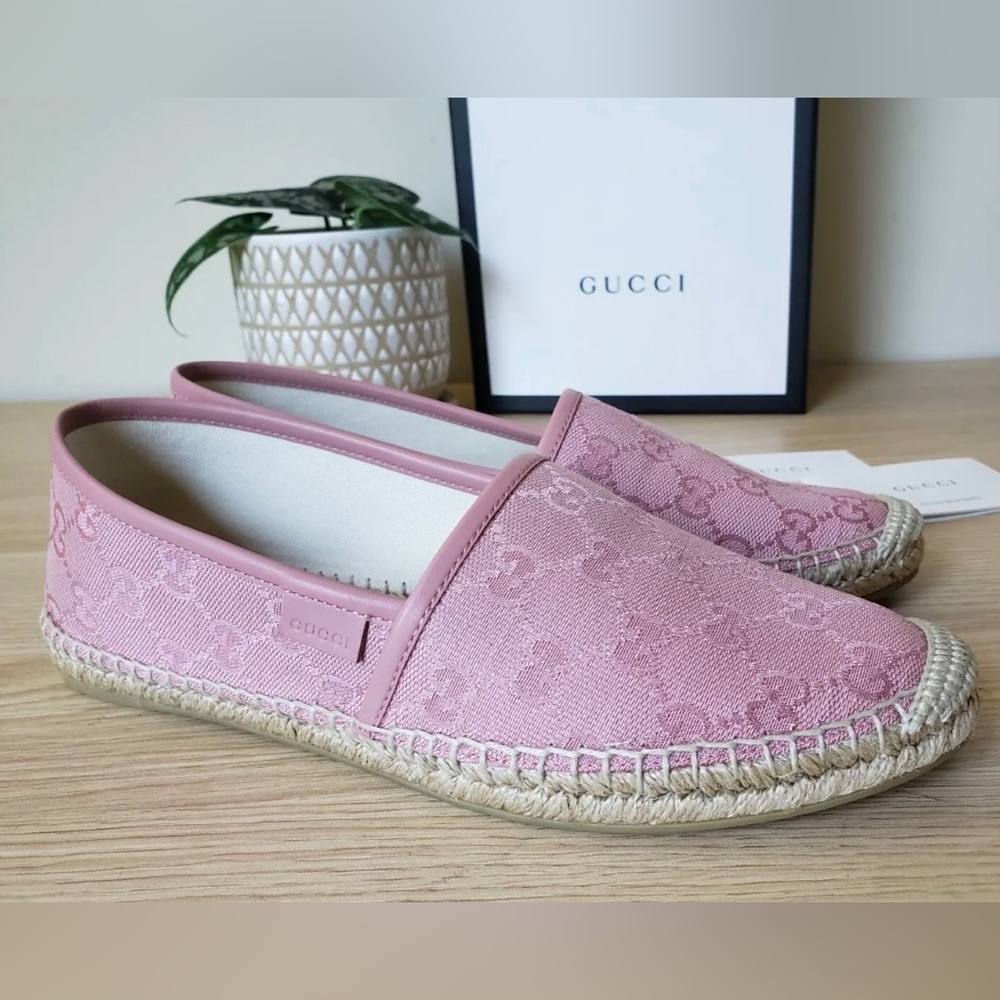 Espadrilles from Gucci.